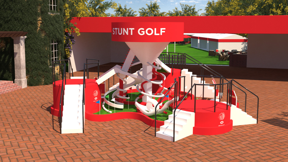 大型互动装置螺旋迷宫（Stunt Golf）.png